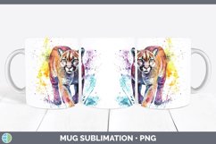 GorgeousSplash Wildcats Mug Wrap design.