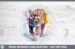 GorgeousSplash Wildcats Wind Spinner design.