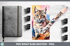 GorgeousSplat Rainbow Pen Wrap design.