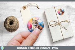 GorgeousSplat Rainbow Stickers design.