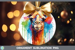 GorgeousSplat Rainbow Ornament design.