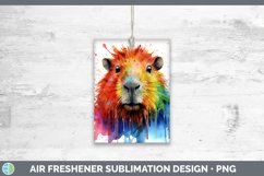 GorgeousSplat Rainbow Air Freshener design.
