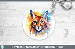 GorgeousSplat Rainbow Keychain design.