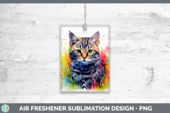 GorgeousSplat Rainbow Air Freshener design.