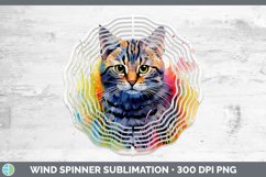 GorgeousSplat Rainbow Wind Spinner design.