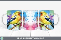 GorgeousSplat Rainbow Mug Wrap design.
