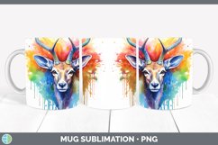 GorgeousSplat Rainbow Mug Wrap design.