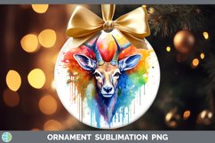 GorgeousSplat Rainbow Ornament design.