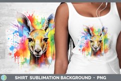 GorgeousSplat Rainbow Shirt design.