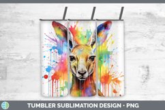 GorgeousSplat Rainbow Tumbler design.