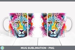 GorgeousSplat Rainbow Mug Wrap design.