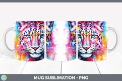 GorgeousSplat Rainbow Mug Wrap design.