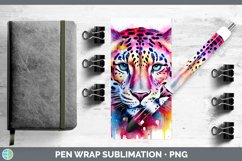 GorgeousSplat Rainbow Pen Wrap design.