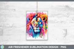 GorgeousSplat Rainbow Air Freshener design.
