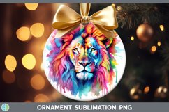GorgeousSplat Rainbow Ornament design.