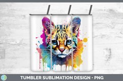 GorgeousSplat Rainbow Tumbler design.