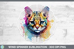 GorgeousSplat Rainbow Wind Spinner design.
