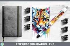 GorgeousSplat Rainbow Pen Wrap design.