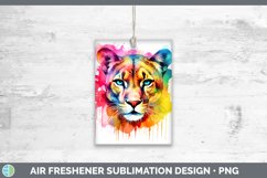 GorgeousSplat Rainbow Air Freshener design.