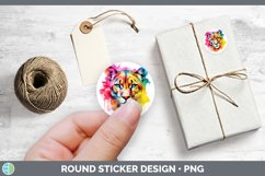 GorgeousSplat Rainbow Stickers design.