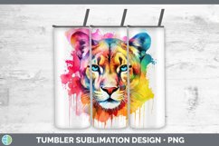 GorgeousSplat Rainbow Tumbler design.
