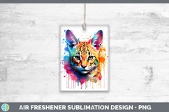 GorgeousSplat Rainbow Air Freshener design.