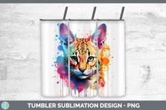 GorgeousSplat Rainbow Tumbler design.