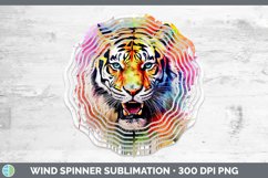 GorgeousSplat Rainbow Wind Spinner design.