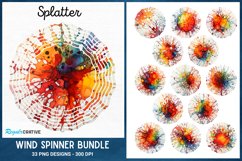 Splatter Wind Spinner,Watercolor Wind Spinner,Spatter Wind Spinner,Colorful Day Wind Spinner,Wind Spinner Designs,Splatter Sublimation,Splatter Glitter,Wind Spinner Sublimation,Wind Spinner Bundle,Wind Spinner Background,