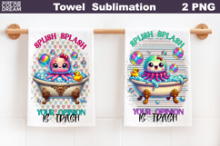 Funny Jellyfish Towel | Sarcastic Quotes Towel Product Image 1