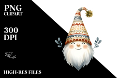 Boho Smiling Gnome PNG Product Image 2