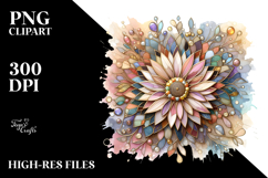 Wooden Stained Sunflower Product Image 2