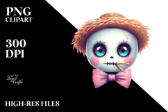 Funny Haunted Doll PNG Product Image 2
