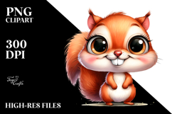 Baby Squirrel Expressive Smile Product Image 2