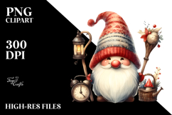 Vintage Quirky Gnome PNG Product Image 2