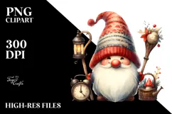 Vintage Quirky Gnome PNG Product Image 2