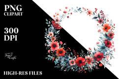 Vibrant Floral Frame Product Image 2