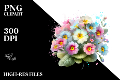 Primrose with Golden Insertions PNG Product Image 2