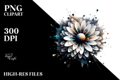 Abstract Daisy PNG Product Image 2