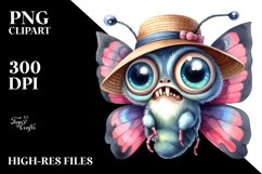 Expressive Butterfly Clipart Product Image 3
