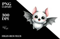 Funny Digital Painting of a Bat PNG Product Image 2