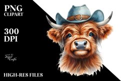 Cow Hat Sublimation Clipart Product Image 3