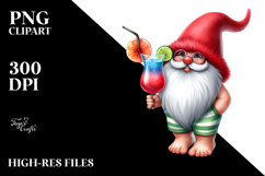 Whimsical Gnome Cocktail PNG Product Image 2