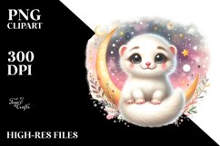 Baby Ermine Moon Stars Product Image 1