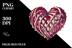 Retro Heart, PNG Product Image 2