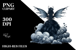 Gothic Fairy on a Cloud Product Image 2