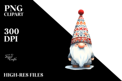 Boho Funny Gnome PNG Product Image 2
