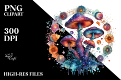 Celestial Mushroom PNG Product Image 2
