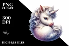 Baby Unicorn, High-Res PNG Product Image 3