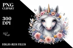Baby Unicorn, High-Res PNG Product Image 1